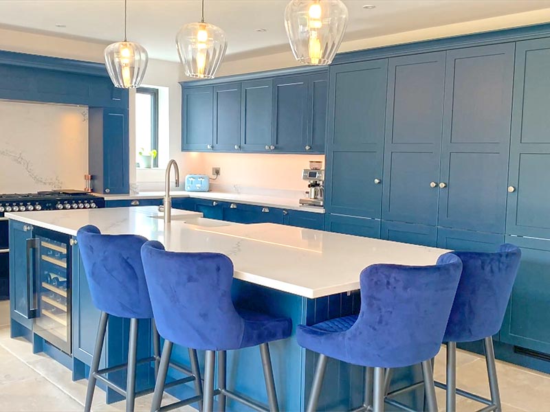bespoke kitchen installation in Chester